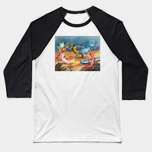 Salamander Jazz Band Ball 3 Baseball T-Shirt